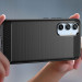 Tech-Protect Carbon Flexible TPU Case - тънък силиконов (TPU) калъф за Samsung Galaxy A14 5G (черен) 6