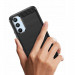 Tech-Protect Carbon Flexible TPU Case - тънък силиконов (TPU) калъф за Samsung Galaxy A14 5G (черен) 2