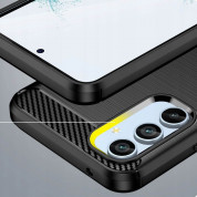 Tech-Protect Carbon Flexible TPU Case for Samsung Galaxy A14 5G (matte black) 2