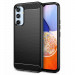 Tech-Protect Carbon Flexible TPU Case - тънък силиконов (TPU) калъф за Samsung Galaxy A14 5G (черен) 1