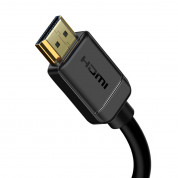 Baseus 4K HDMI 2.0 Male To HDMI Male Cable - 4K HDMI към HDMI кабел (150 см) (черен) 1
