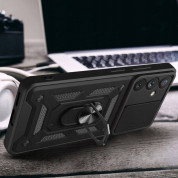 Tech-Protect CamShield Pro Hard Case - хибриден удароустойчив кейс с пръстен против изпускане за Samsung Galaxy A34 5G (черен) 2