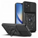 Tech-Protect CamShield Pro Hard Case - хибриден удароустойчив кейс с пръстен против изпускане за Samsung Galaxy A34 5G (черен) 1