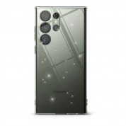 Ringke Air Glitter Case - силиконов (TPU) калъф за Samsung Galaxy S23 Ultra (прозрачен) 2