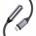 Tech-protect Ultraboost Lightning to 3.5mm Headphone Jack Adapter - адаптер от Lightning към 3.5 мм аудио жак (женско) за устройства с Lightning порт (черен)  2
