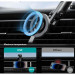 ESR Halolock Magnetic Dashboard and Vent Car Mount - магнитнна поставка за таблото или стъклото на кола за iPhone с MagSafe (черен) 9