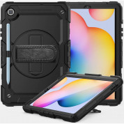 Tech-Protect Solid 360 Case - удароустойчив хибриден кейс за Samsung Galaxy Tab S6 Lite 10.4 (2020), Tab S6 Lite 10.4 (2022) (черен) 4