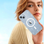 Tech-Protect Flexair Glitter Hybrid MagSafe Case - хибриден удароустойчив кейс с MagSafe за iPhone 13 Pro Max (прозрачен) 5
