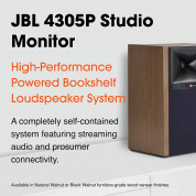 JBL 4305P Studio Monitor - безжични колони за студиен мониторинг (черен-син) 3