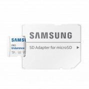 Samsung MicroSDHC Pro Endurance 128GB UHS-I 4K UltraHD class 10 up to 100 MBs with SD Adapter (for video monitoring) (2022) 1