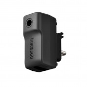 Insta360 One X3 Mic Adapter - адаптер за външен микрофон на камера Insta360 One X3 (черен)