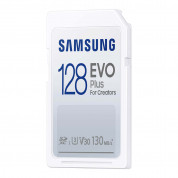 Samsung SDXC Card EVO Plus 128GB (клас 10) - SDXC карта памет за мобилни устройства (подходяща за фотоапарати и камери) (разопакован продукт) 1