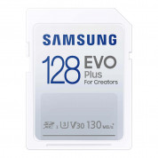 Samsung SDXC Card EVO Plus 128GB (клас 10) - SDXC карта памет за мобилни устройства (подходяща за фотоапарати и камери) (разопакован продукт)