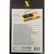 Xtronic Desk Organiser and Wireless Charger 10W - настолен органайзер с поставка (пад) за безжично зареждане за Qi съвместими устройства (бамбук) 6