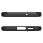 Spigen Optik Armor Case - тънък качествен силиконов (TPU) калъф с капак за камерата за Samsung Galaxy S23 Plus (черен) 6