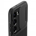 Spigen Optik Armor Case - тънък качествен силиконов (TPU) калъф с капак за камерата за Samsung Galaxy S23 Plus (черен) 9