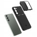 Spigen Optik Armor Case - тънък качествен силиконов (TPU) калъф с капак за камерата за Samsung Galaxy S23 (черен) 11