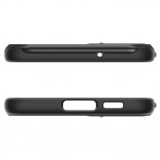 Spigen Optik Armor Case - тънък качествен силиконов (TPU) калъф с капак за камерата за Samsung Galaxy S23 (черен) 6