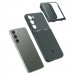 Spigen Optik Armor Case - тънък качествен силиконов (TPU) калъф с капак за камерата за Samsung Galaxy S23 (зелен) 11