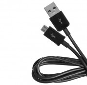 Samsung USB DataCable ECC1DU4ABE - оригинален microUSB кабел за Samsung мобилни телефони (100 cm) (черен) (bulk) 2