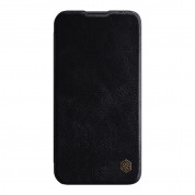 Nillkin Qin Book Pro Leather Flip Case - кожен калъф, тип портфейл за Samsung Galaxy S23 Plus (черен) 1
