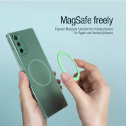 Nillkin SnapLink Air MagSafe Magnetic Ring - магнитен пръстен за смартфони и кейсове, съвместим с MagSafe аксесоари (черен) 4