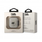 Karl Lagerfeld AirPods 3D Logo NFT Choupette Silicone Case for Apple AirPods and Apple AirPods 2 (white) 2