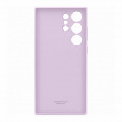 Samsung Silicone Cover Case EF-PS918TV for Samsung Galaxy S23 Ultra (lilac) 3