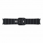 Samsung Silicone Rugged Sport Band 20mm S/M (ET-SDR90SBEGEU) for Samsung Galaxy Watch 4 and Galaxy Watch 5 (20mm) (black) 1
