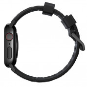 Nomad Rugged Strap - силиконова каишка за Apple Watch 42мм, 44мм, 45мм, Ultra 49мм (черен) 1