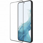 Nillkin 2.5D CP+ PRO Full Coverage Tempered Glass - калено стъклено защитно покритие за дисплея на Samsung Galaxy S23 Plus (черен-прозрачен) 1