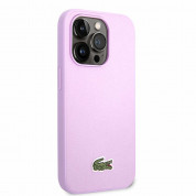 Lacoste Iconic Petit Pique Logo Case for iPhone 14 Pro (purple) 1