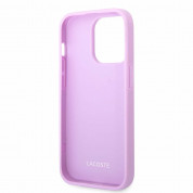 Lacoste Iconic Petit Pique Logo Case for iPhone 14 Pro (purple) 3