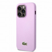 Lacoste Iconic Petit Pique Logo Case for iPhone 14 Pro (purple) 5