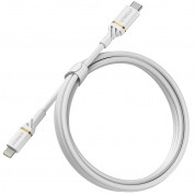 Otterbox Lightning to USB-C Wall Charging Kit 18W - захранване за ел. мрежа с USB-C изход с технология за бързо зареждане и USB-C към Lightning кабел (бял) 1
