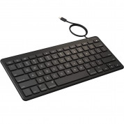 Zagg Full Size Keyboard With Wired Lightning Connection US/UK - жична клавиатура за iPhone, iPad, iPod и устройства с Lightning порт (черна)
