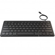 Zagg Full Size Keyboard With Wired Lightning Connection Nordic - жична клавиатура за iPhone, iPad, iPod и устройства с Lightning порт (черна) 2