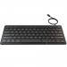 Zagg Full Size Keyboard With Wired Lightning Connection Nordic - жична клавиатура за iPhone, iPad, iPod и устройства с Lightning порт (черна) 3