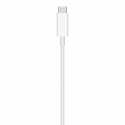 Apple MagSafe Charger - оригинално магнитно захранване (пад) за безжично зареждане за iPhone с MagSafe (бял) (разопакован продукт) 2