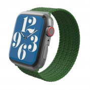 Zagg Gear4 Braided Sport Band Size L - текстилна каишка за Apple Watch 42мм, 44мм, 45мм, Ultra 49мм (зелен)