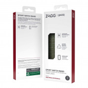 Zagg Gear4 Nylon Sport Watch Band for Apple Watch 42mm, 44mm, 45mm, Ultra 49mm (forest green) 2