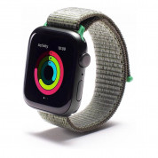 Zagg Gear4 Nylon Sport Watch Band - текстилна каишка за Apple Watch 42мм, 44мм, 45мм, Ultra 49мм (зелен)