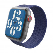 Zagg Gear4 Braided Sport Band Size L for Apple Watch 42mm, 44mm, 45mm, Ultra 49mm (blue)