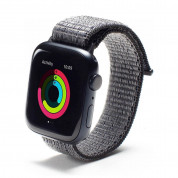 Zagg Gear4 Nylon Sport Watch Band - текстилна каишка за Apple Watch 42мм, 44мм, 45мм, Ultra 49мм (черен)