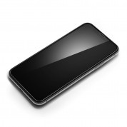Spigen FC HD Tempered Glass - калено стъклено защитно покритие за дисплея за iPhone 11 Pro, iPhone XS, iPhone X (черен-прозрачен) 1