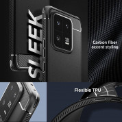 Spigen Rugged Armor Case - тънък качествен силиконов (TPU) калъф за Xiaomi 13 Pro (черен) 12