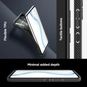 Spigen Liquid Air Case - силиконов (TPU) калъф с висока степен на защита за Samsung Galaxy A54 5G (черен-мат)  14