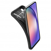 Spigen Liquid Air Case - силиконов (TPU) калъф с висока степен на защита за Samsung Galaxy A54 5G (черен-мат)  6