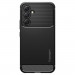 Spigen Rugged Armor Case - тънък качествен силиконов (TPU) калъф за Samsung Galaxy A54 5G (черен) 2