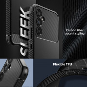 Spigen Rugged Armor Case - тънък качествен силиконов (TPU) калъф за Samsung Galaxy A54 5G (черен) 12